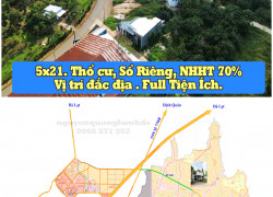 Ngay KDC Khang Thịnh, gần KCN Long Khánh, 105 m² thổ cư, sổ riêng, giá chỉ 10 triệu/m²