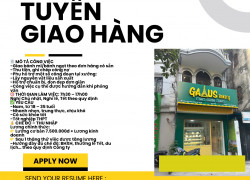 Tuyển Nam Nhân viên giao hàng Định Công