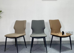 Ghế phòng ăn nệm simili hiện đại LUX 32A-P tại HCM