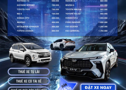 Cho thuê xe dịp lễ 30/4-1/5 giá tốt