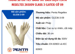 GĂNG TAY CÁCH ĐIỆN PENTA REGELTEX 26500V CLASS 3 (LATEX) CỠ 09
