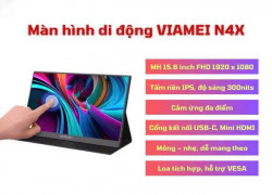 MÀN HÌNH DI ĐỘNG VIAMEI N4X 15.6” – CHẠM NHẸ LÀ MÊ!