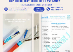 Cáp FR 2x1.5 chống cháy chống nhiễu Altek Kabel Đà Nẵng, Hà Nội