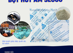 Bột Hút Ẩm - Bột Chống Ẩm Secco gói 5gam Bảo Quản Hàng May Mặc