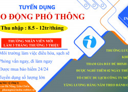 INABA RUBBER TUYỂN LĐPT NAM NỮ LÀM VIỆC TẠI ĐÀ NẴNG