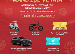 TẾT RỘN RÀNG ĐÓN VF 8, NHẬN LỘC ĐẦY TAY NGAY HÔM NAY!