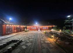 Khu nghỉ dưỡng sẵn kinh doanh tọa lạc tại thôn Gò Đá Chẹ, Khánh Thượng ( xã Ba Vì mới), Hà Nội