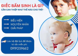 Điếc bẩm sinh là gì? Cần can thiệp thế nào cho trẻ?