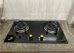 Bếp Gas Âm Đôi Kaff KF-670