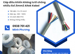Cáp điều khiển không lưới chống nhiễu 6x1.5 Altek Kabel phân phối toàn quốc – Đà Nẵng
