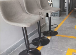 Ghế quầy tư vấn chân sắt nâng hạ CB2272A-P tại HCM