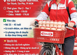 Yakult Lady Tân Phú Tuyển Bán Hàng