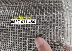 Lưới đan inox 304 dây 1ly 12x12, Lưới đan dây 2ly ô 20x20, Lưới sàng inox