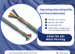 Cáp điều khiển chống nhiễu 6 lõi 0.5mm2 Altek Kabel sẵn kho, hỗ trợ giao toàn quốc