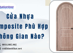 Cửa Nhựa Composite Phù Hợp Không Gian Nào?