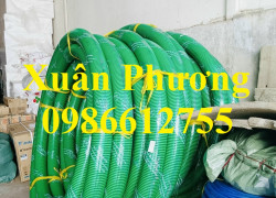 Ống gân cổ trâu phi 200,ống gân nhựa pvc cổ trâu phi 200 dùng hút trấu hút cát