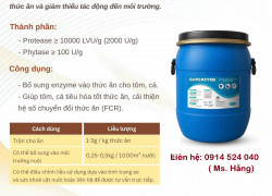 🌼SUPERZYME🌼 Enzyme tiêu hoá, hỗ trợ giảm nhớt bạt