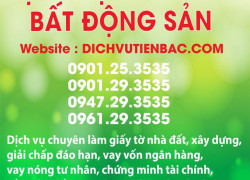 Cầm tư nhân, vay thế chấp ngân hàng nhà đất, sổ đỏ, sổ hồng Quận 4