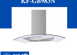 Máy Hút Mùi Kaff KF-GB983N - Hút Mạnh, Thiết Kế Kính Cong Sang Trọng
