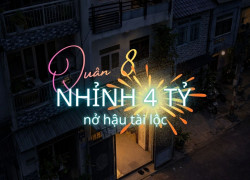 Q.8.122 – NHÀ 3 TẦNG – HẺM BA ĐÌNH – CHÁNH HƯNG – SÁT GẦN Q5, O918.8466.O8