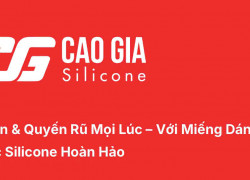 CTY SILICONE CAO GIA tuyển LĐPT NAM sx miếng dán silicone ở Q12