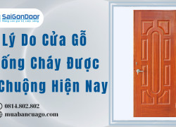 Lý Do Cửa Gỗ Chống Cháy Được Ưa Chuộng Hiện Nay