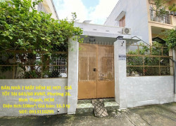 BÁN NHÀ 2 MẶT HẺM XE HƠI - GIÁ TỐT TẠI 643/60 XVNT, Phường 26, Bình Thạnh, HCM