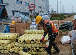 Lưới cách nhiệt chống cháy, Lưới đỡ bông mạ thép D1 100x100