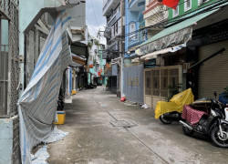 NHÀ CHÍNH CHỦ 20 NĂM CHƯA QUA ĐÒ-3 TẦNG-4PN- NHÀ 2 MẶT HẼM-HẼM THÔNG-SÁT MẶT TIỀN LẠC LONG QUÂN