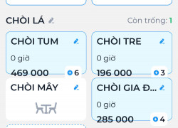 Phần mềm tính tiền cho tiệm cafe