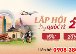 Sun PhuQuoc Airways ưu đãi nhóm Phú Quốc – Đài Bắc