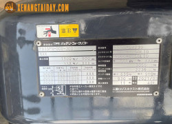 Xe nâng điện ngồi lái 1.5 tấn NICHIYU đời cao