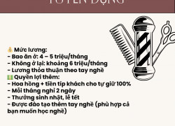 Tuyển Nhân viên Salon Tóc ANH ĐÀO Tân Bình