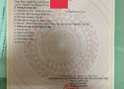 bà xã ông xã em cần bán mảnh khu đất full thổ cư- Đoài Phương, Sơn Tây, HN (Em chưa tiếp  kinh doanh, cần tìm khách