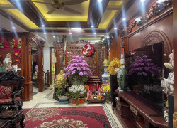 Rẻ nhất Nguyễn Văn Cừ Long Biên, 171m, 5 tầng, gara 3 oto, thang máy chỉ 42,4 tỷ có TL