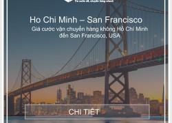Cước Vận Chuyển Hàng Air Từ Hồ Chí Minh Đi San Francisco