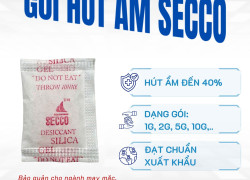 Gói Chống Ẩm - Gói Hút Ẩm Silicagel Secco 1g 2g 5g