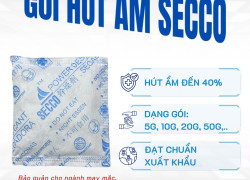 Gói Hút Ẩm Silicagel 5g - Bảo Quản Hàng May Mặc, Điện Tử Xuất Khẩu