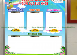BẢNG GÓC TRUYỀN THÔNG GIÁO DỤC SỨC KHỎE