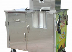 Máy ép nước mía liền bàn - inox 304 bền bỉ