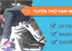 INOX ĐẠI CHÂU tuyển thợ hàn inox tig & LĐPT làm ở Vĩnh Lộc BC