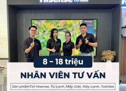 NHÂN VIÊN BÁN HÀNG HISENSE TẠI QUẢNG NINH