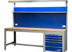 🛠️ BÀN THAO TÁC CÔNG NGHIỆP ALLY QT-101D-2400: KHÔNG GIAN CỰC ĐẠI – CHỊU TẢI CỰC ĐỈNH