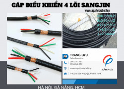 Cáp điều khiển Sangjin 4 lõi có sẵn Hồ Chí Minh, Vũng Tàu, Khánh Hòa