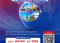 “GO” Đông Nam Á cùng gói cước Roaming ưu đãi từ MobiFone