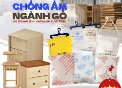 Gói hút ẩm cho gỗ nội thất có giúp chống ẩm mốc hiệu quả?