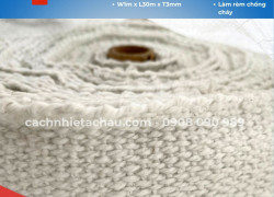 Vải Ceramic cách nhiệt, chống cháy 1260 độ C