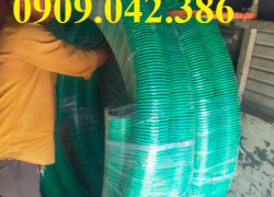 ống gân nhựa cổ trâu phi 100 dùng hút nước,hút trấu  tại kiên giang