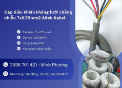Cáp tín hiệu không lưới Altek Kabel 7x0.75mm2 kho tại Đà Nẵng, Hà Nội, Hồ Chí Minh