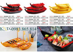 Thuyền sushi, thuyền trang trí, thuyền nhựa nhà hàng